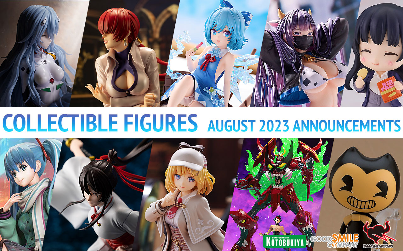 Collectible Figures August 2023 Announcements