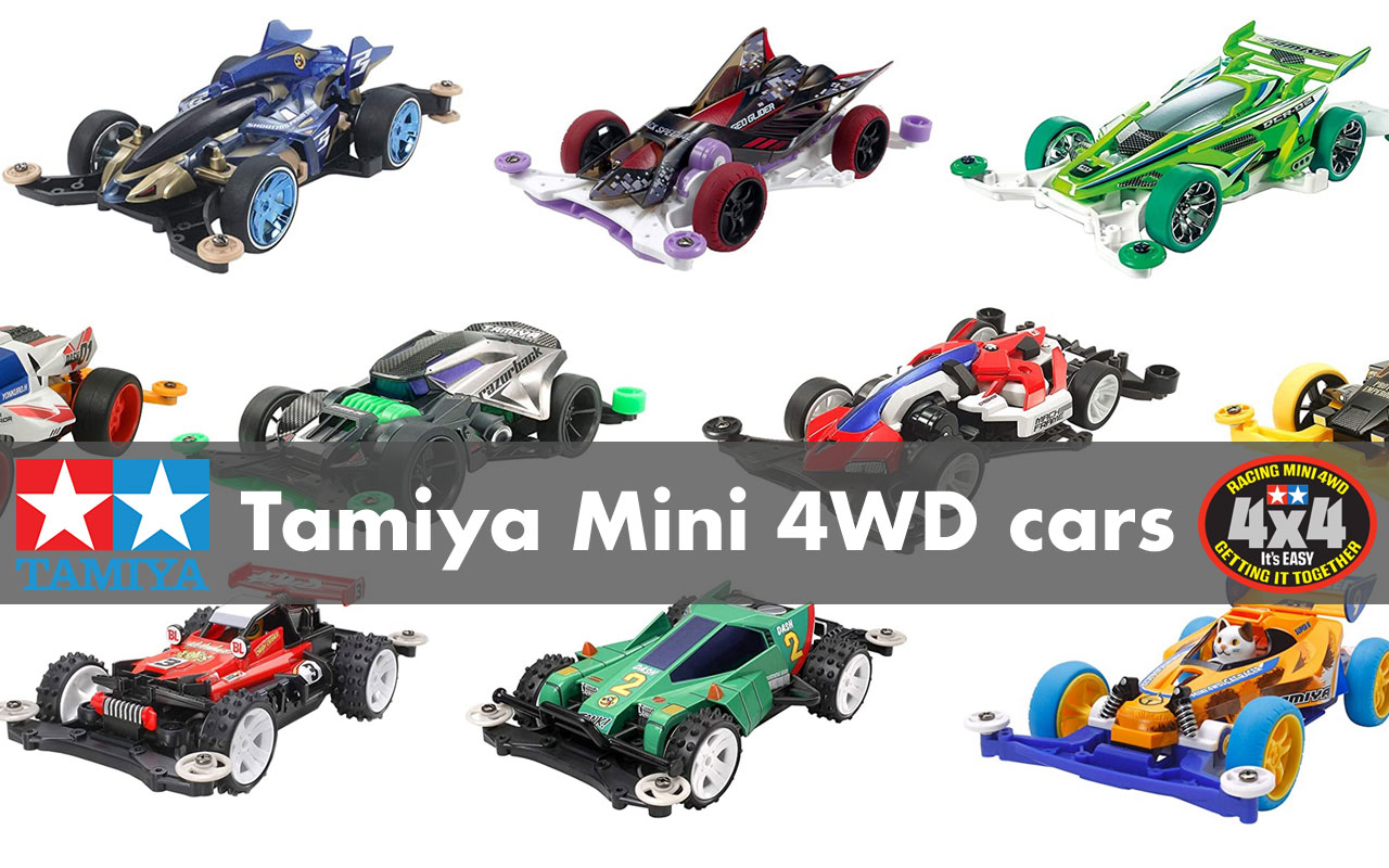 Tamiya Mini 4WD cars now available at Gundam Planet!