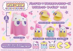 Chibicollect Figure Pac-Man x Sanrio Characters Vol. 1 (Set of 6)