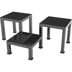 The Simple Stand: Build-On Type x3 (Black)