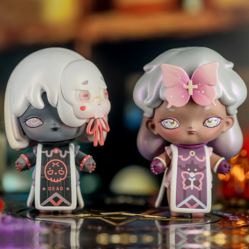 Details about   Tarot Cute Girl Augur Wizard Art Designer Toy Figurine Display Figure Gift Decor 
