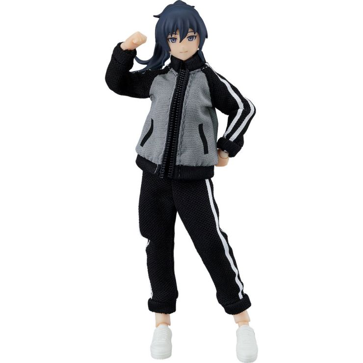 Figurise - figma 601 Female Body (Makoto) with Tracksuit + Tracksuit Skirt  Outfit