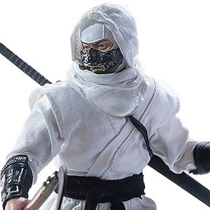 1/12 Shadow Ninja (White) Action Figure