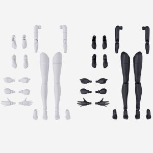 30MS Option Body Parts Arm Parts & Leg Parts [White/Black]