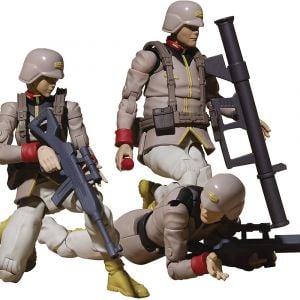 G.M.G. Mobile Suit Gundam Earth United Army Soldier (with gift)
