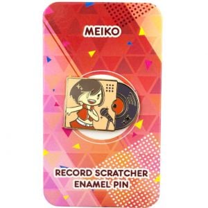Meiko Record Scratcher Enamel Pin