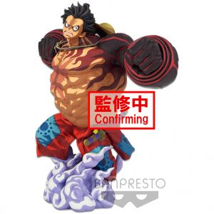 One Piece BANPRESTO WORLD FIGURE COLOSSEUM 3 SUPER MASTER STARS PIECE: Monkey D. Luffy Gear4 [Two Dimensions]