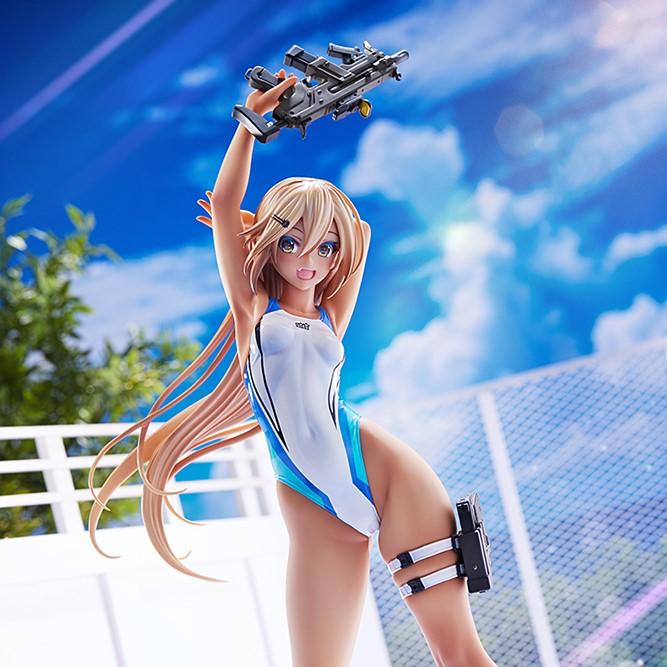 1/7 Kouhai-chan of the Swimming Club Blue Line Swimsuit Ver.