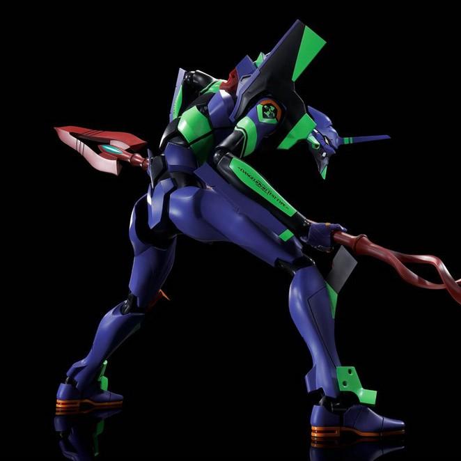 Dynaction Multipurpose Humanoid Decisive Weapon Evangelion Unit-01 Test Type＋Spear Of Cassius (Renewal Color Edition)
