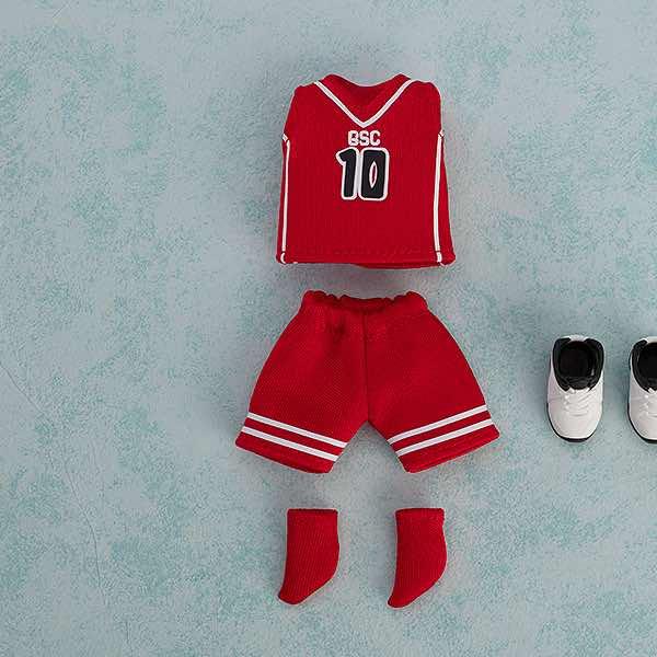 Nendoroid Doll Outfit Set: Basketball Uniform (Red)