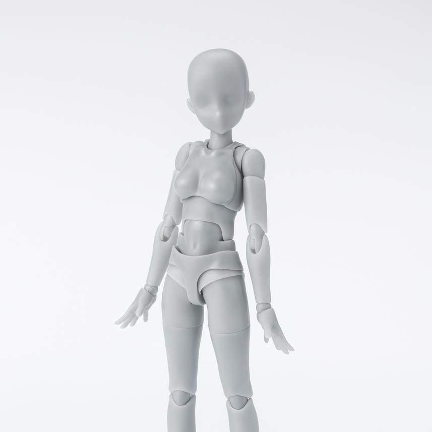 Body-Chan Sports Edition DX Set Gray Color Version S.H. Figuarts Action  Figure